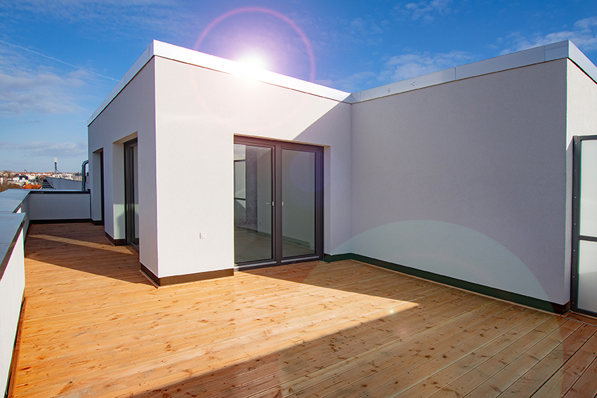 Foto Dachterrasse Neukirchener Weg