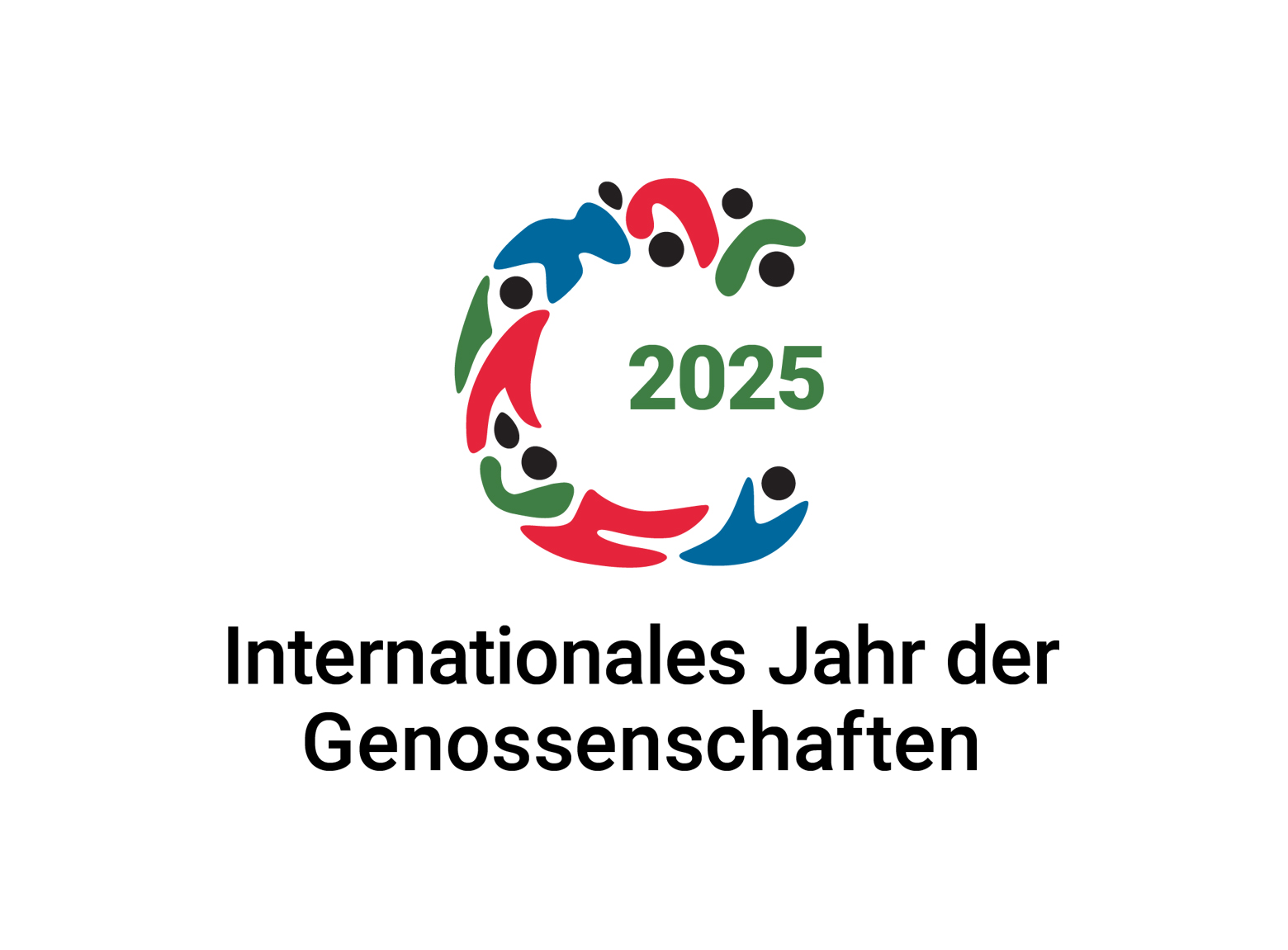 Logo Internationales Jahr der Genossenschaften 2025